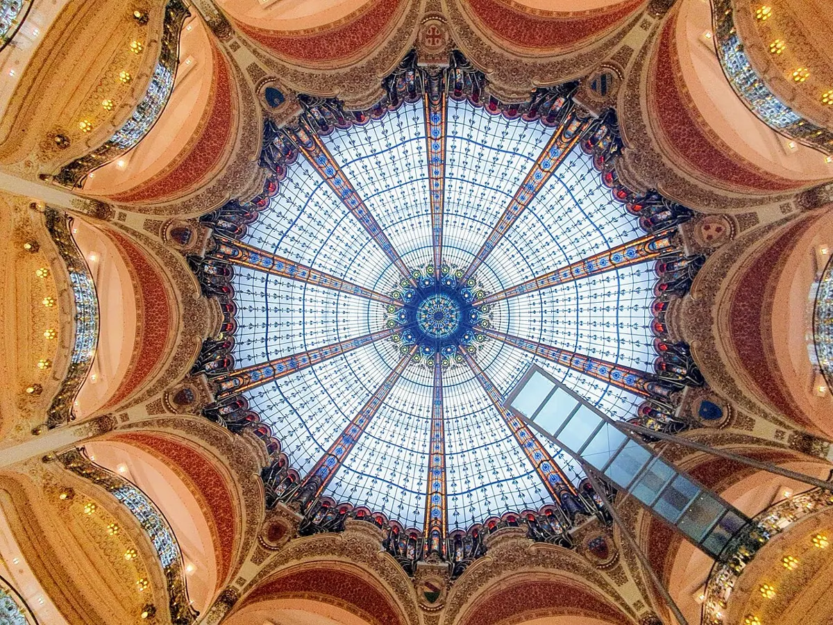 The dome of Galeries Lafayette